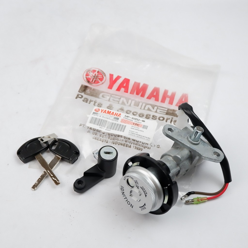 Kunci Kontak Set Ori 54P Yamaha Mio J Mio Soul GT & Fino Fi 115 Original Premium 54P-XH252-00
