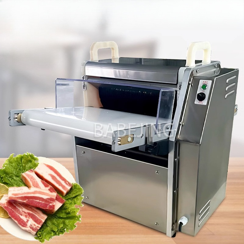 Desktop Fresh Meat Slicer, Fully Automatic Beef Slicer, Electric Meat Slicer, Barbecue Restaurant, C
