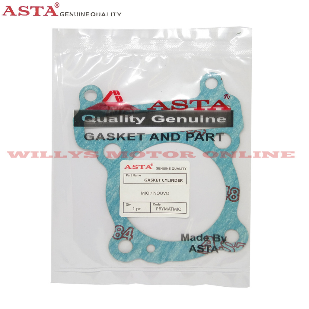 Paking Blok Mio Sporty Mio Soul Karbu ASTA / Paking Blok Seher Mio / Gasket Cylinder / Paking TP Mio