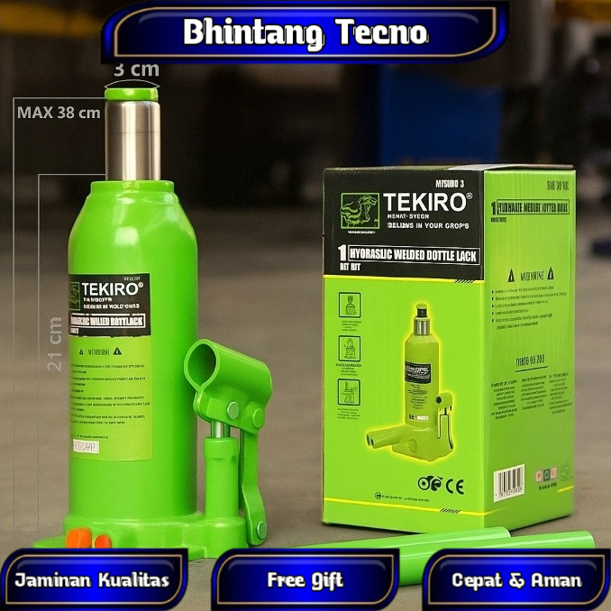 MODEL TEKIRO DONGKRAK BOTOL 2 - 3 - 4 - 5 - 6 - 10 TON / DONGKRAK BOTOL / TAHANAN MOBIL