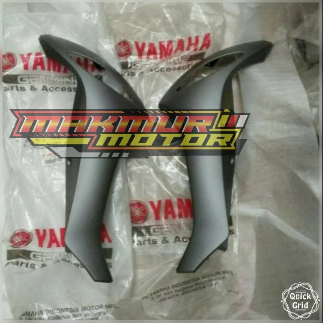 SAYAP DEPAN FINO FI 125 ABU ABU SEPASANG ORI YGP