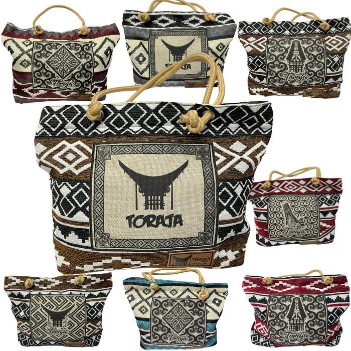 Tas Tenun Toraja Khas Sulawesi Totebag