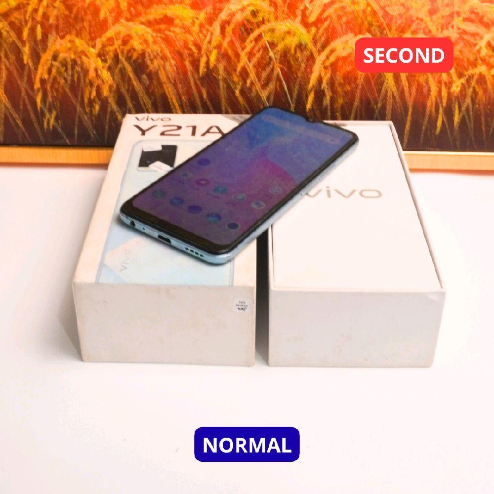 VIVO Y21A 4/64 GB HP SECOND ORIGINAL SINAR MUTIARA CELL