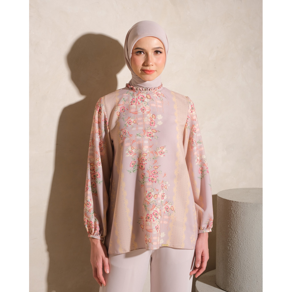 Muda Official Amaya Blouse - Mustard