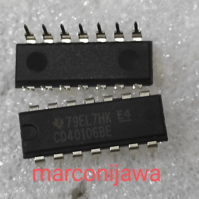 CD40106BE ic dip CD40106BE BERKUWALITAS...