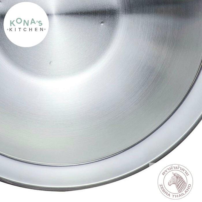 Zebra Noodle Bowl 21 Cm (136014) / Mangkuk Mie Stainless