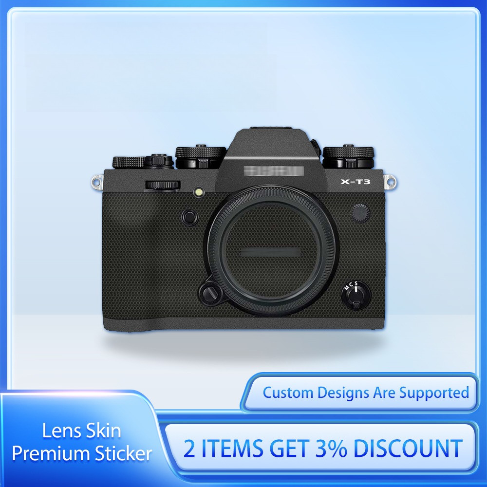 For Fujifilm Fuji XT3 Camera Skin Decal XT3 Decal Skin X T3 Protective Film Cover Film Skin Wrap Cov