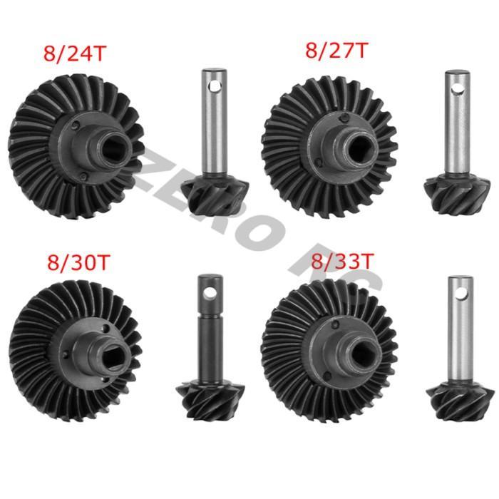 HD METAL AR44 AR45 F9 Axles Helical Bevel Gears 1/10 AXIAL SCX10II III