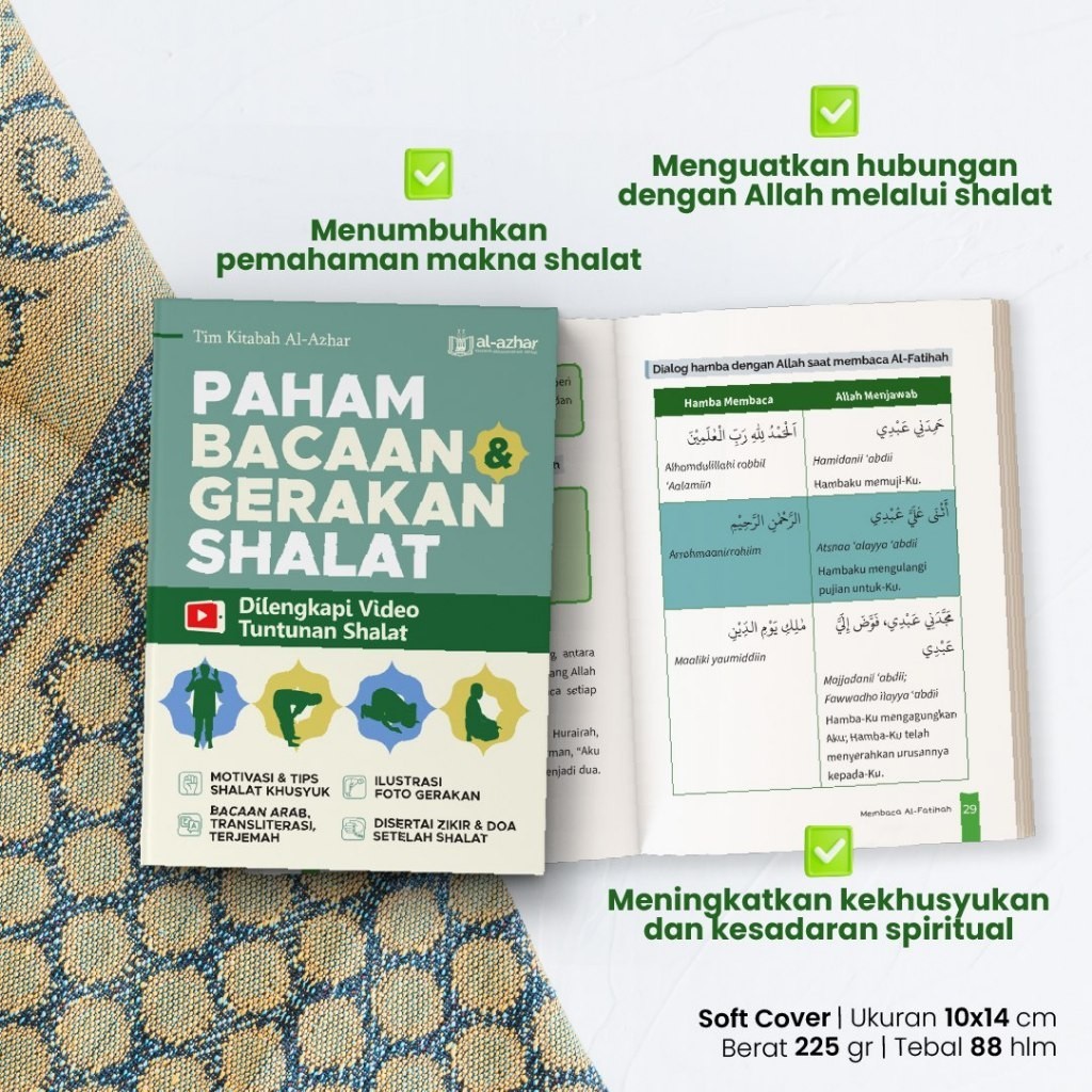 Buku Panduan Sholat Lengkap - Paham Bacaan dan Gerakan Sholat-Aqwam