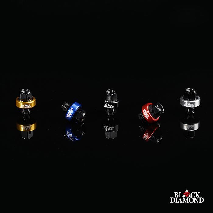 Baut Spion NMAX AEROX LEXI FAZZIO FILANO MIO New Black Diamond Baut Tutup Lubang Spion - Biru