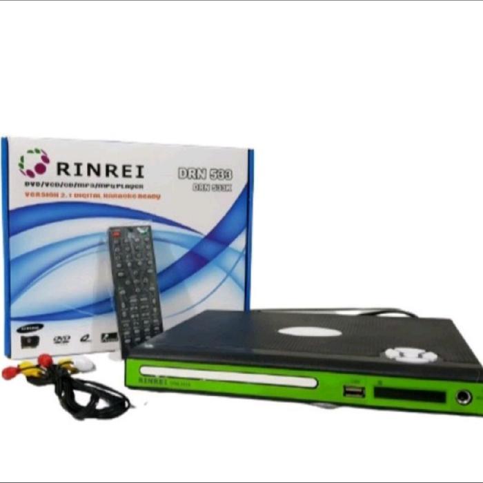 [sovrel] DVD / VCD / CD Karaoke RINREI DRN533K Mini Player USB