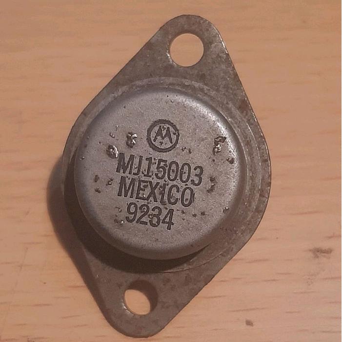 Transistor MJ15003 MJ 15003 (kusam) motorola jadul NOS BEST