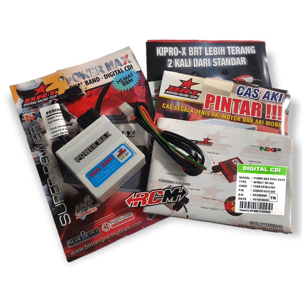 CDI POWER MAX DUAL BAND DUALBAND TUNE UP RACING SUZUKI SATRIA FU 150 OLD LAMA KARBU CARBU SATRIA FU 
