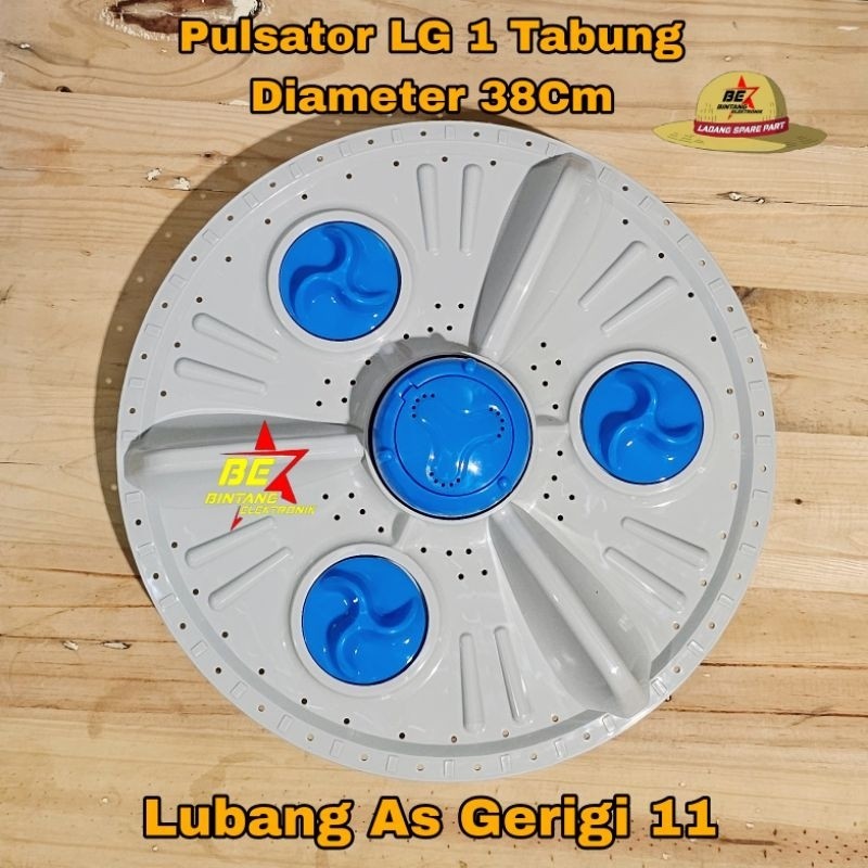 Pulsator LG Diameter 38 Cm Lubang As Gigi 11 WF T1000C WF S950CR S950 CP 1 Tabung Tins 38cm