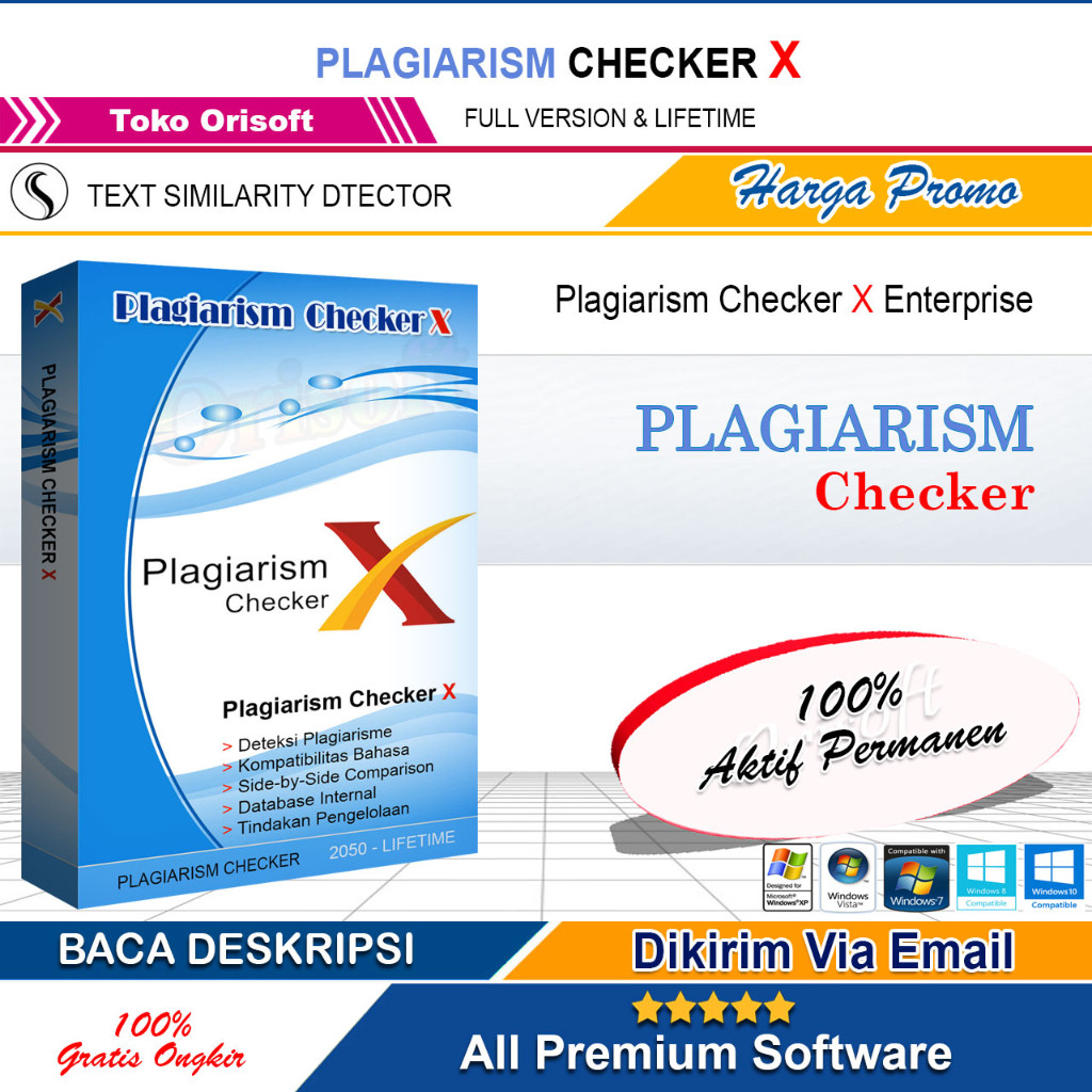 Plagiarism Checker X v9.0.2 Lifetime Full Version – Software Deteksi Plagiat Dokumen & Artikel