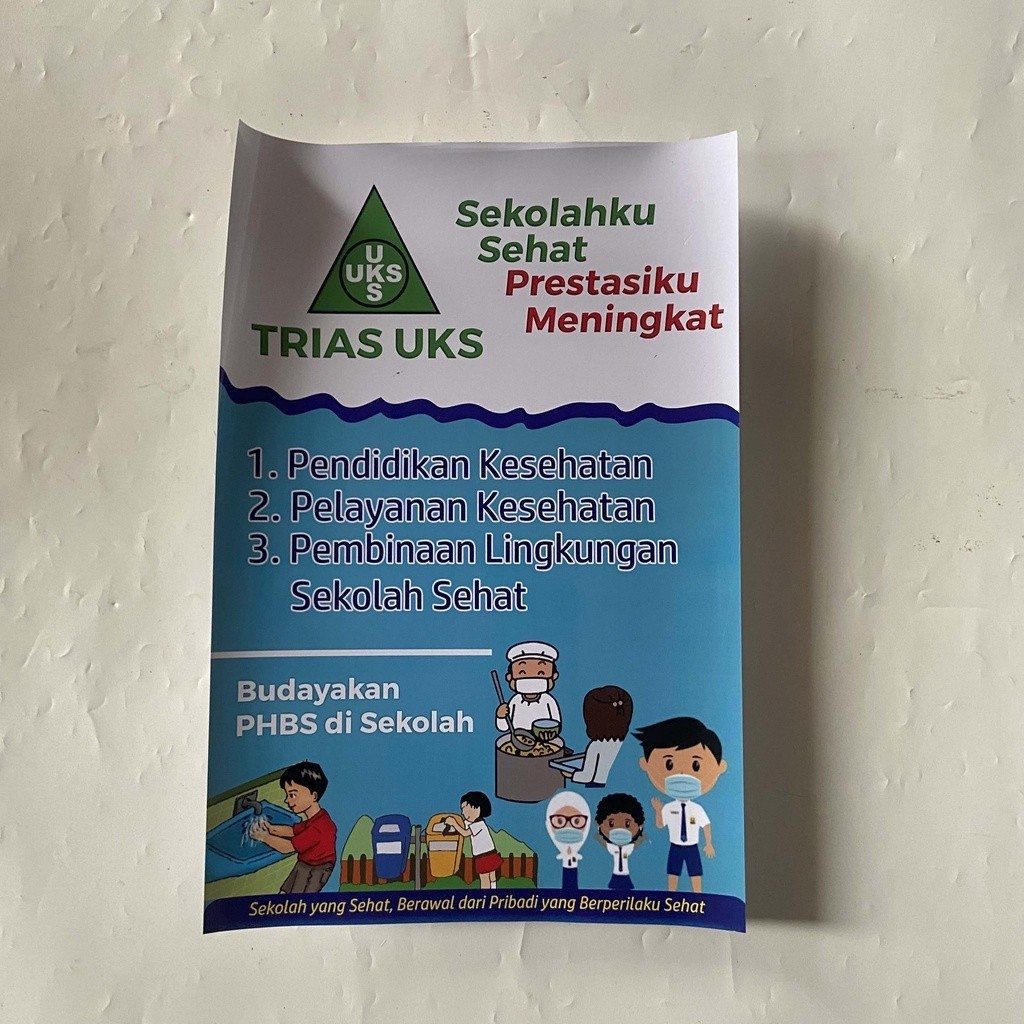 Poster Trias UKS 2 - Poster Trias UKS untuk Sekolah, Poster Kesehatan