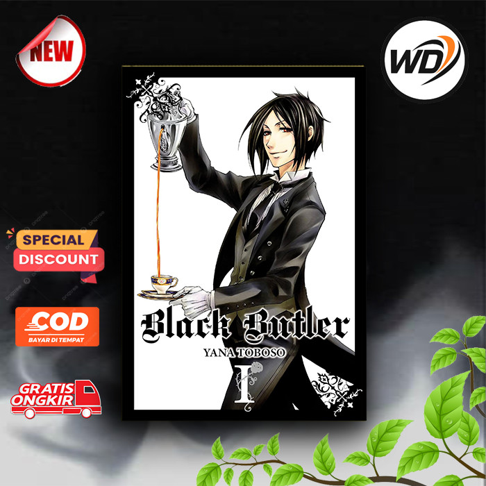 Komik manga Black Butler Vol. 1-32 (English) - pilih volume
