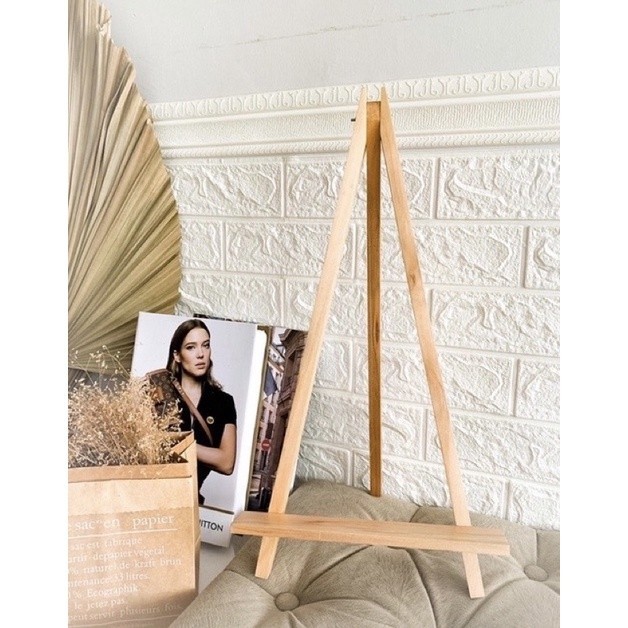 1 hari jadi STAND KAYU MAHAR / STAND PIGORA/ STAND FIGURA MAHAR / SANDARAN PIGORA KECIL