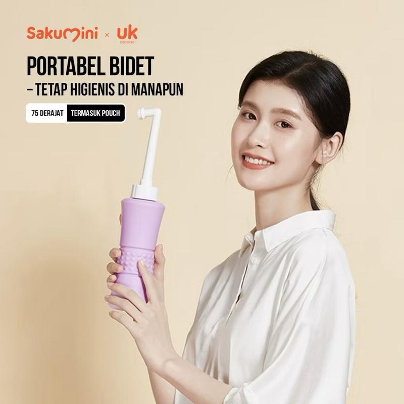 [PB] Sakumini Travel Portable Bidet Botol Semprotan Pembersih Kewanitaan Pembersih Bokong Bayi Cebok