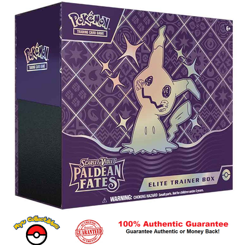 Promo Pokemon Tcg: Paldean Fates Elite Trainer Box Paldean Fates Etb
