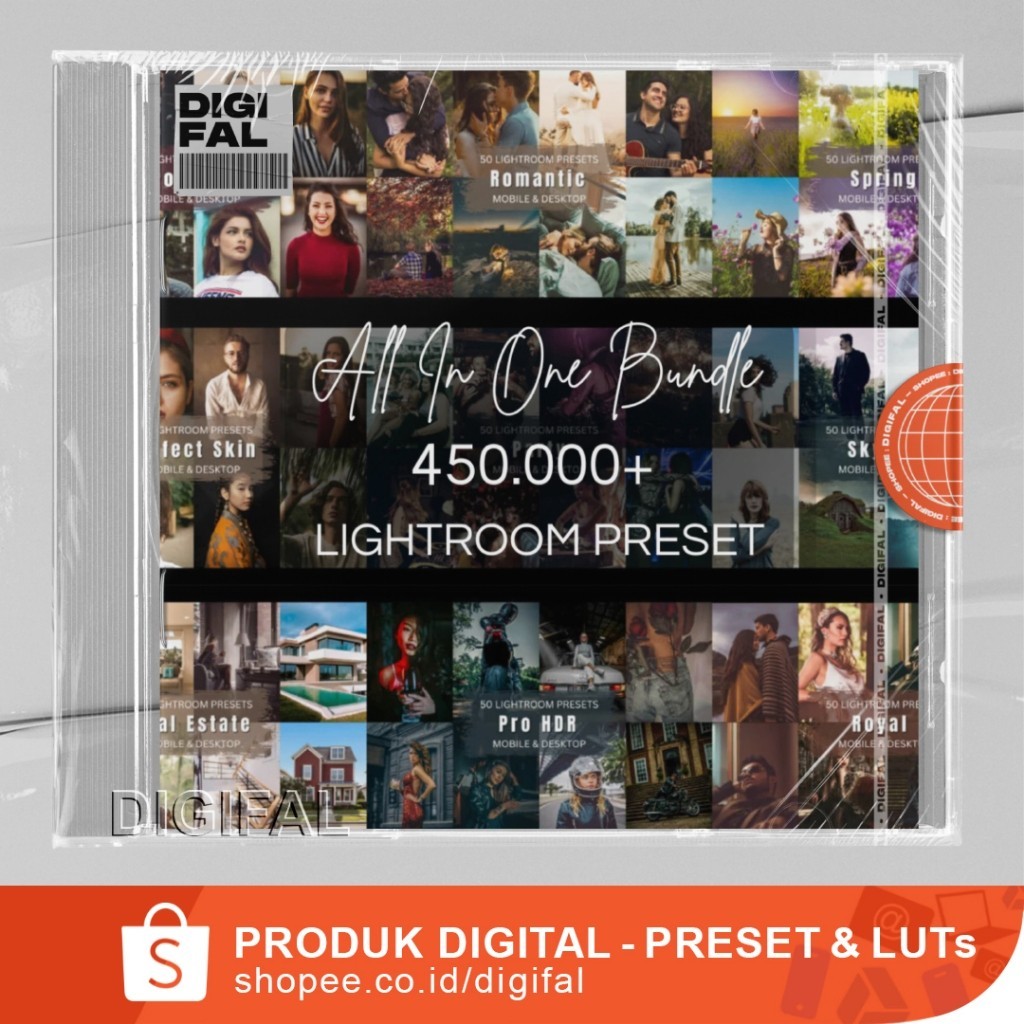 450.000+ LIGHTROOM PRESET PACK BUNDLE ALL IN ONE - SEBANYAK HAMPIR SETENGAH JUTA PRESET