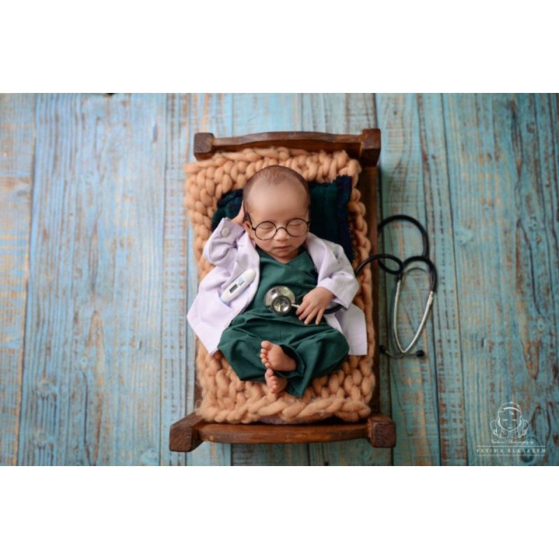 BLASFAS BAJU NAKES PROFESI DOKTER JAS DOKTER BAYI PROPERTY FOTO BAYI NEWBORN