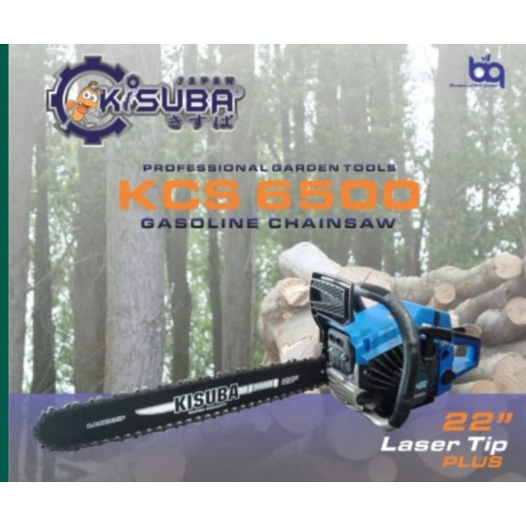 PROMO MESIN POTONG KAYU CHAINSAW KISUBA BARANG BAGUS KOMPLIT SINSO SENSO MINI TURBO