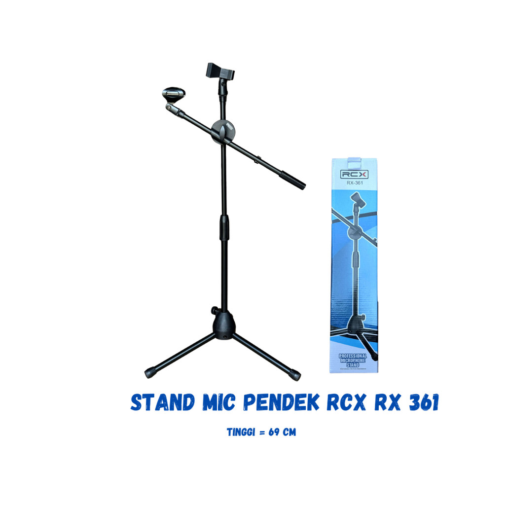 Stand Mic Pendek RCX RX-361 ORIGINAL
