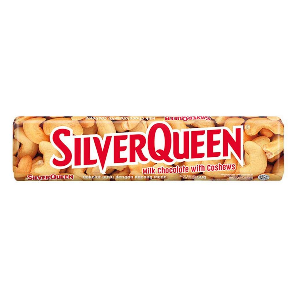 SilverQueen 55 gram (1 pcs) | Coklat Batang Satuan