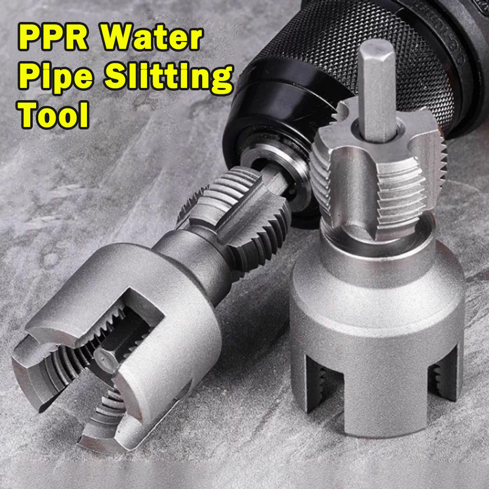 Alat Senai Pipa 4/6 Ulir Mata Bor Presisi Alat Pembuka Drat Pipa PVC Metalurgi Serbuk