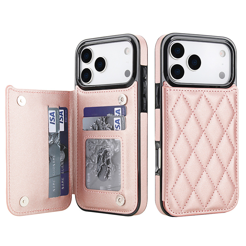 Case iPhone 17 16 Pro Max 17 Air iPhone 13 12 mini 11 Pro iPhone XS Max XR kasing ponsel dengan slot