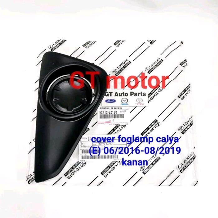 52712-BZ180 52713-BZ180 COVER FOG LAMP FOGLAMP KANAN KIRI CALYA 2016-2019 ORIGINAL - 52712-BZ180