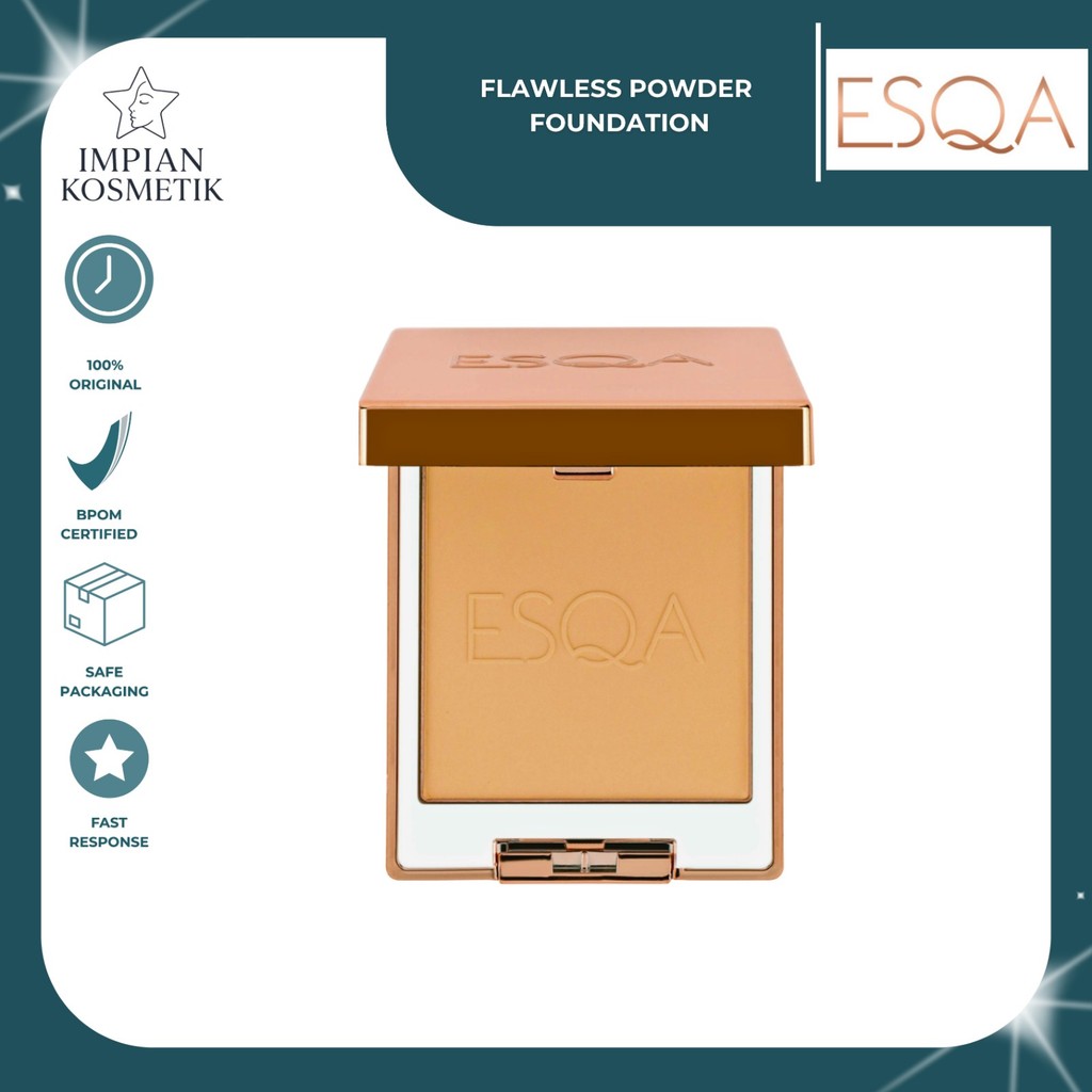 IMPIAN KOSMETIK ESQA FLAWLESS POWDER FOUNDATION