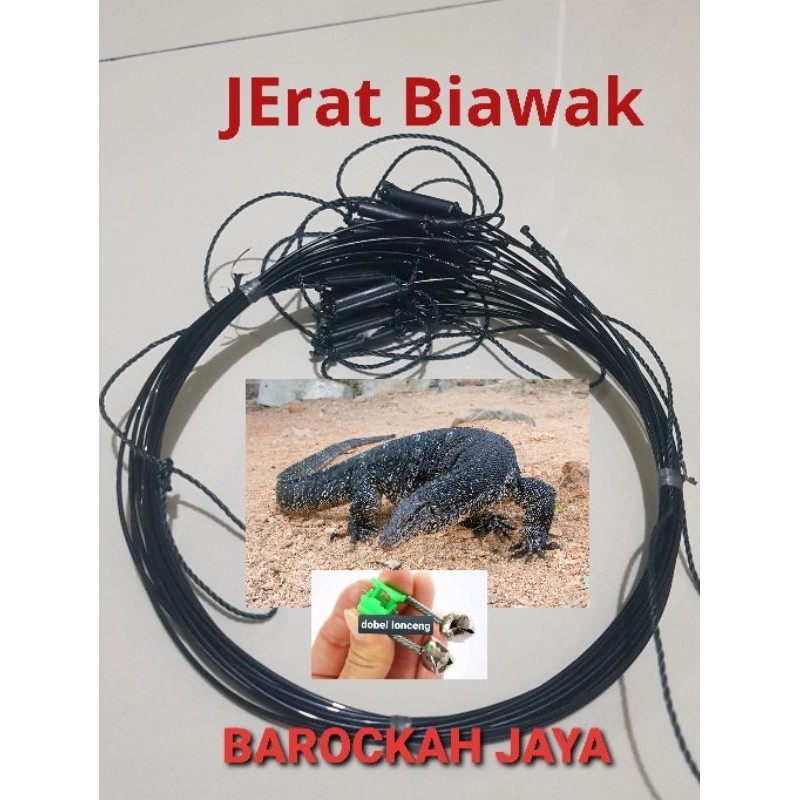 Jerat Biawak/ Perangkap Biawak/ Jebakan Biawak GARANGAN