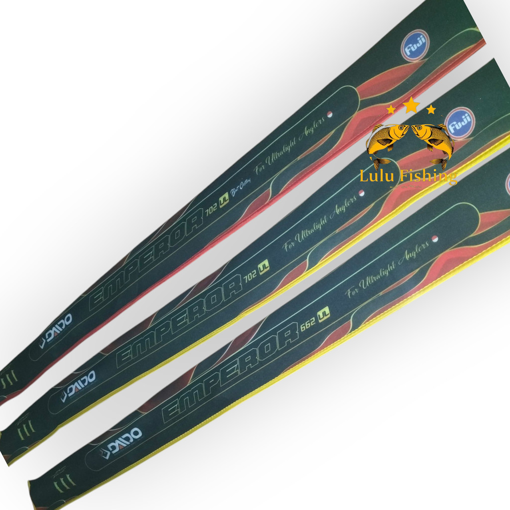 Joran Pancing UL Daido EMPEROR Gen III Pro Series SP 662/198cm, SP 702/210cm dan BC 702/210cm Fuji