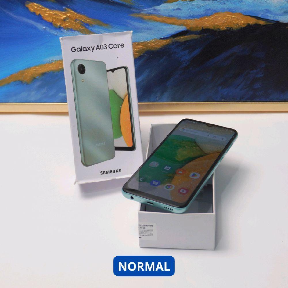 SAMSUNG A03 CORE 2/32 GB HP SECOND ORIGINAL SINAR MUTIARA CELL