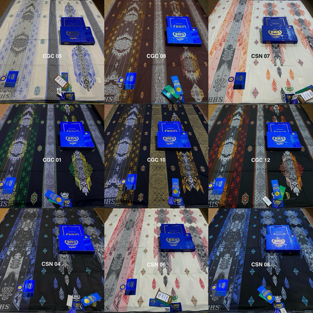 SARUNG BHS CLASIK JAGUART SONGKET GOLD & BHS CLASIK JGF,JGN,JGB,JSN,JGC TERBARU [PREMIUM] MURAH DAN 