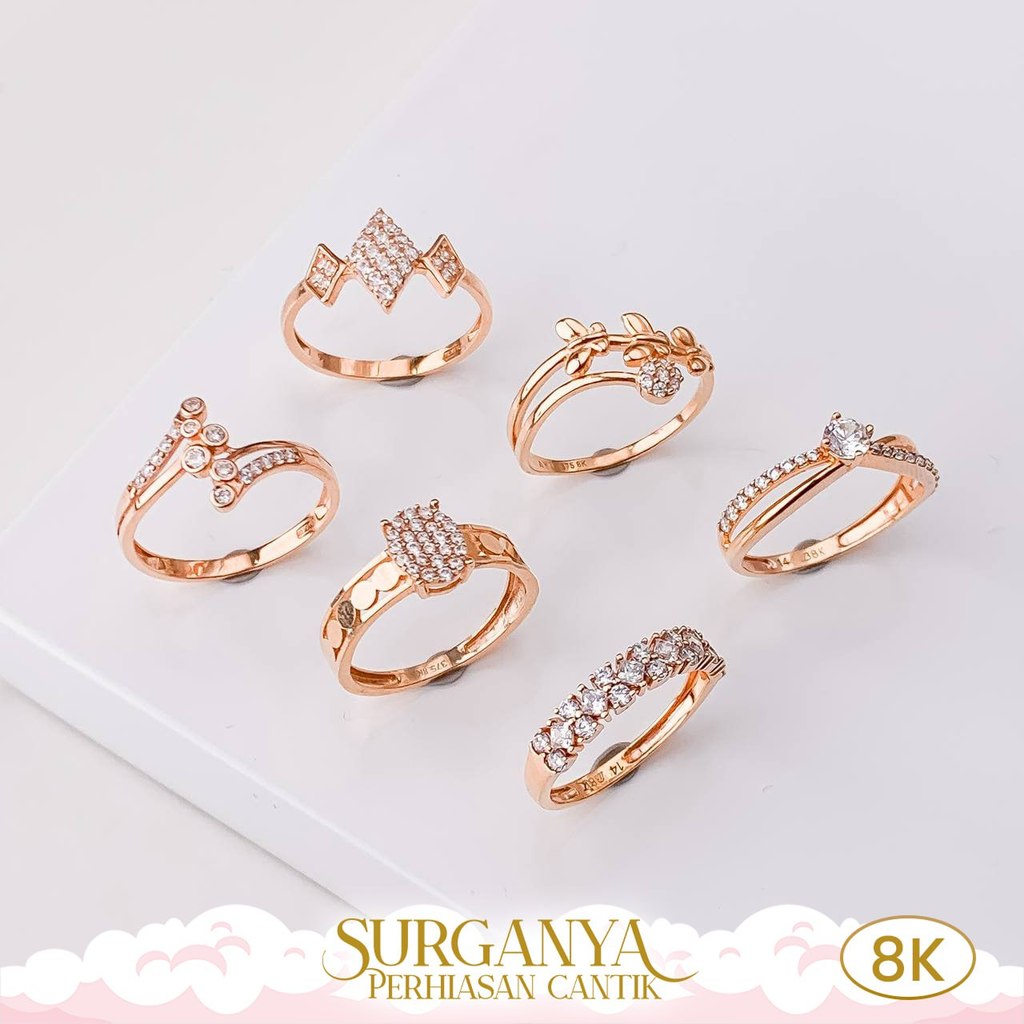 Macan Gold Cincin Emas Kadar 8k Cincin Model Statement