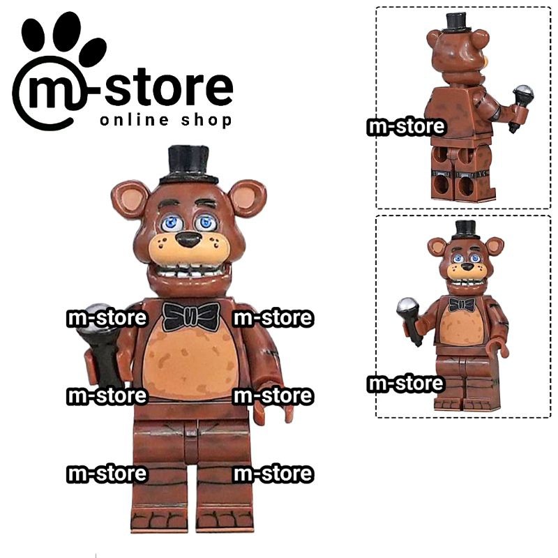 mainan kreatif edukatif karakter fnaf freddy