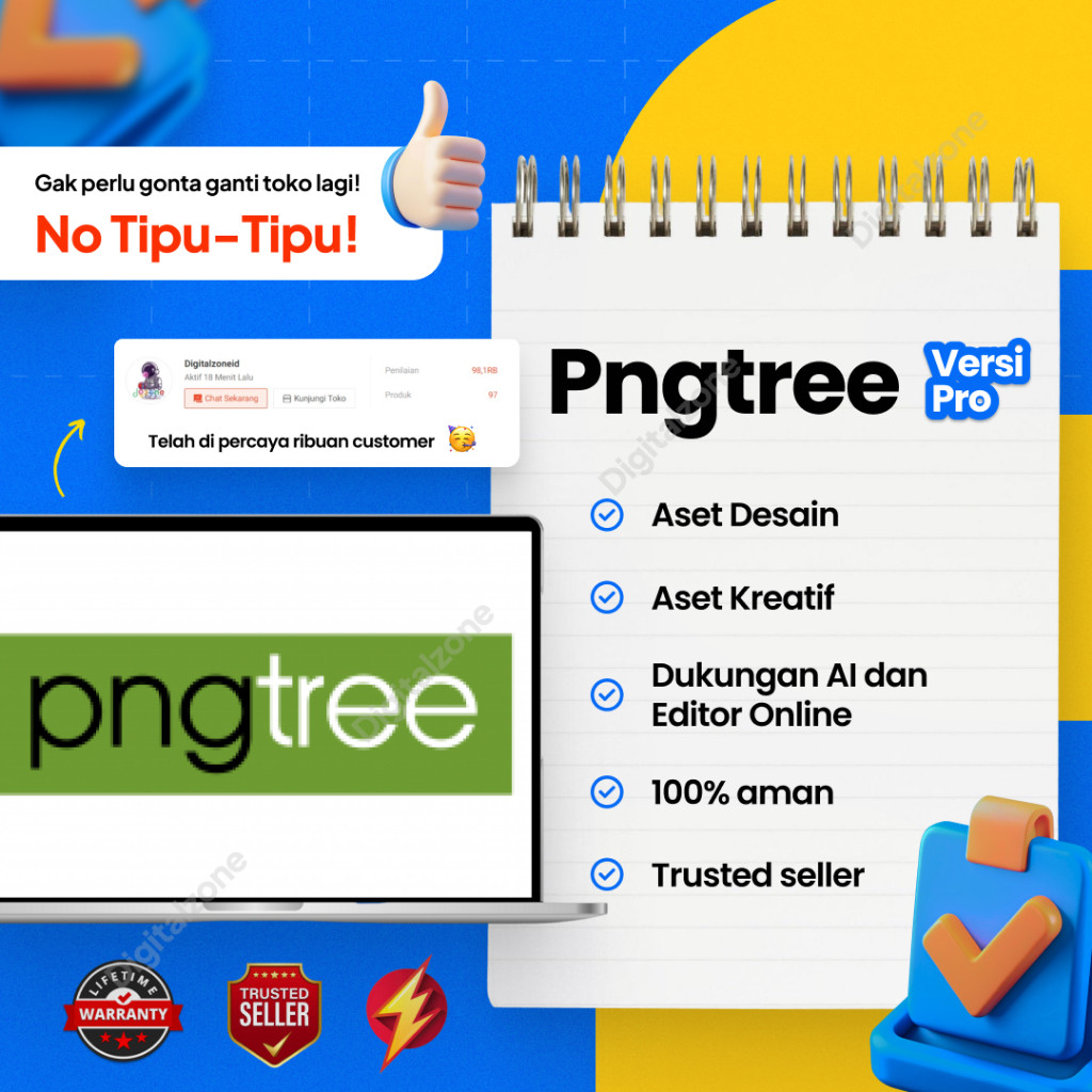 TERMURAH  PNGTREE PREMIUM GARANSI FULL