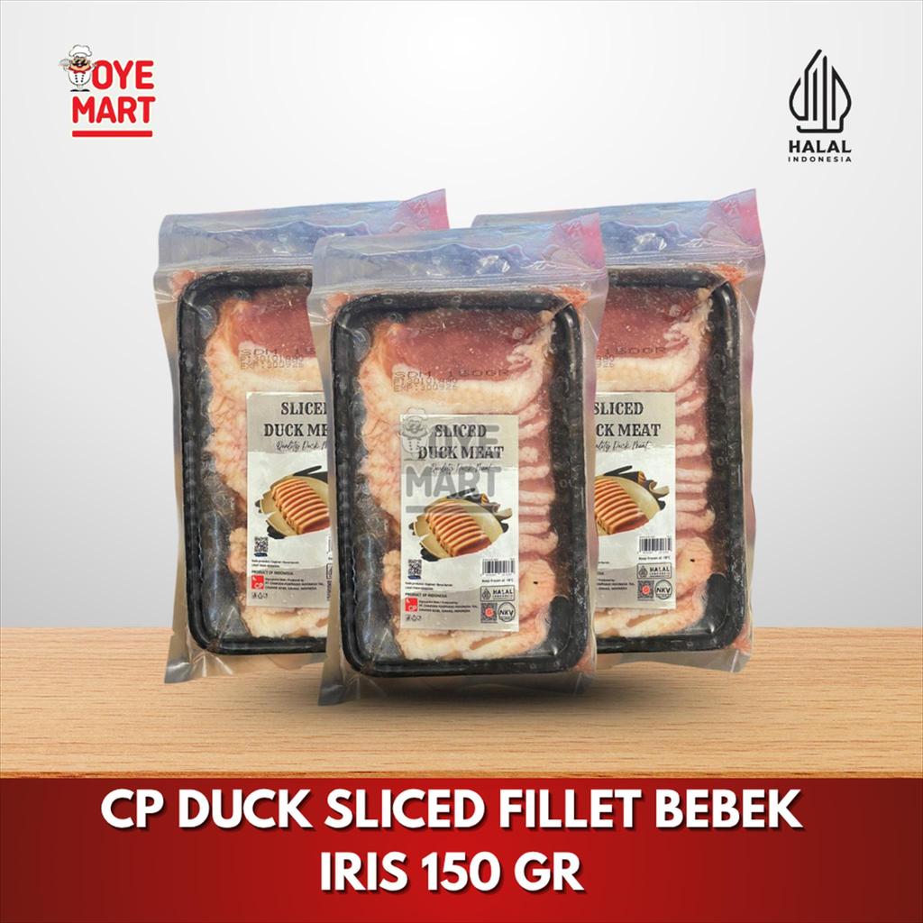 CP DUCK SLICED FILLET BEBEK  IRIS 150 GR