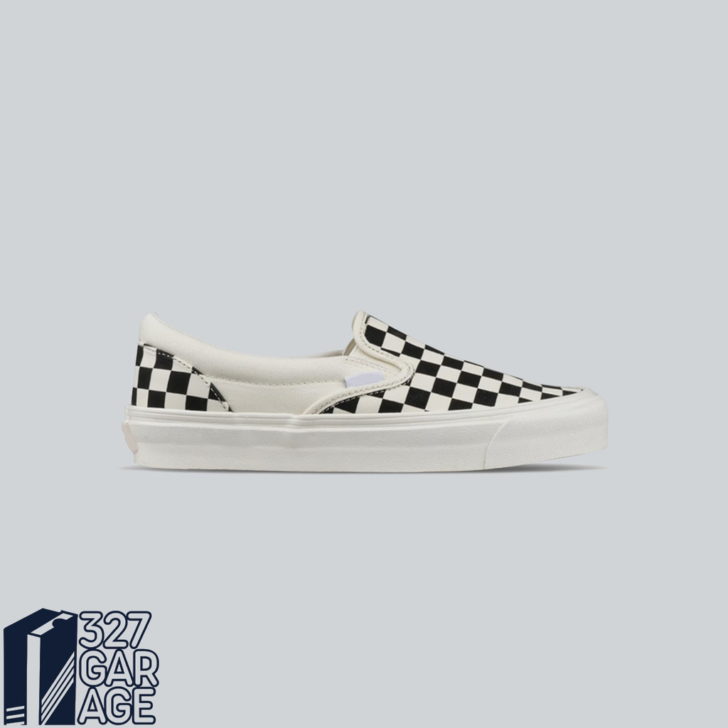 Sepatu Sneakers Vans OG Vault Slip On Chekerboard Black White 2016  Original Authentic BNIB Unisex