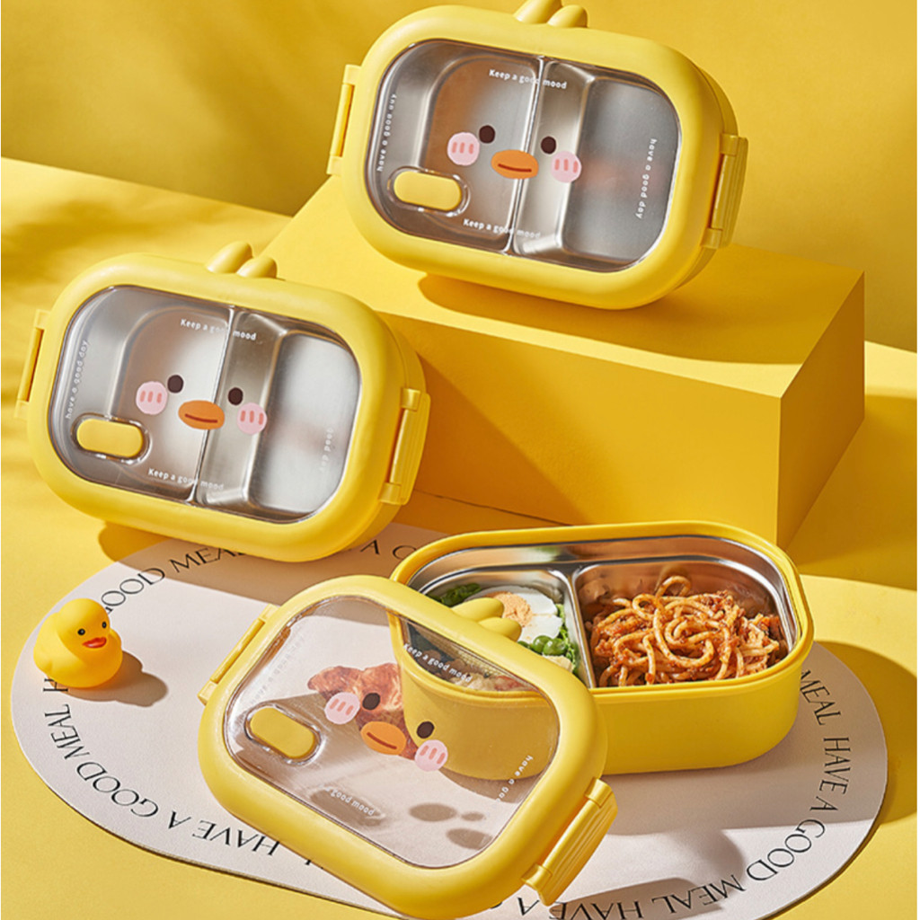 [SIMARI] NAOMI - BANYAK MODEL BARU Lunch Box Hajime - Kotak Bekal Stainless Steel Anti Tumpah - Tepa