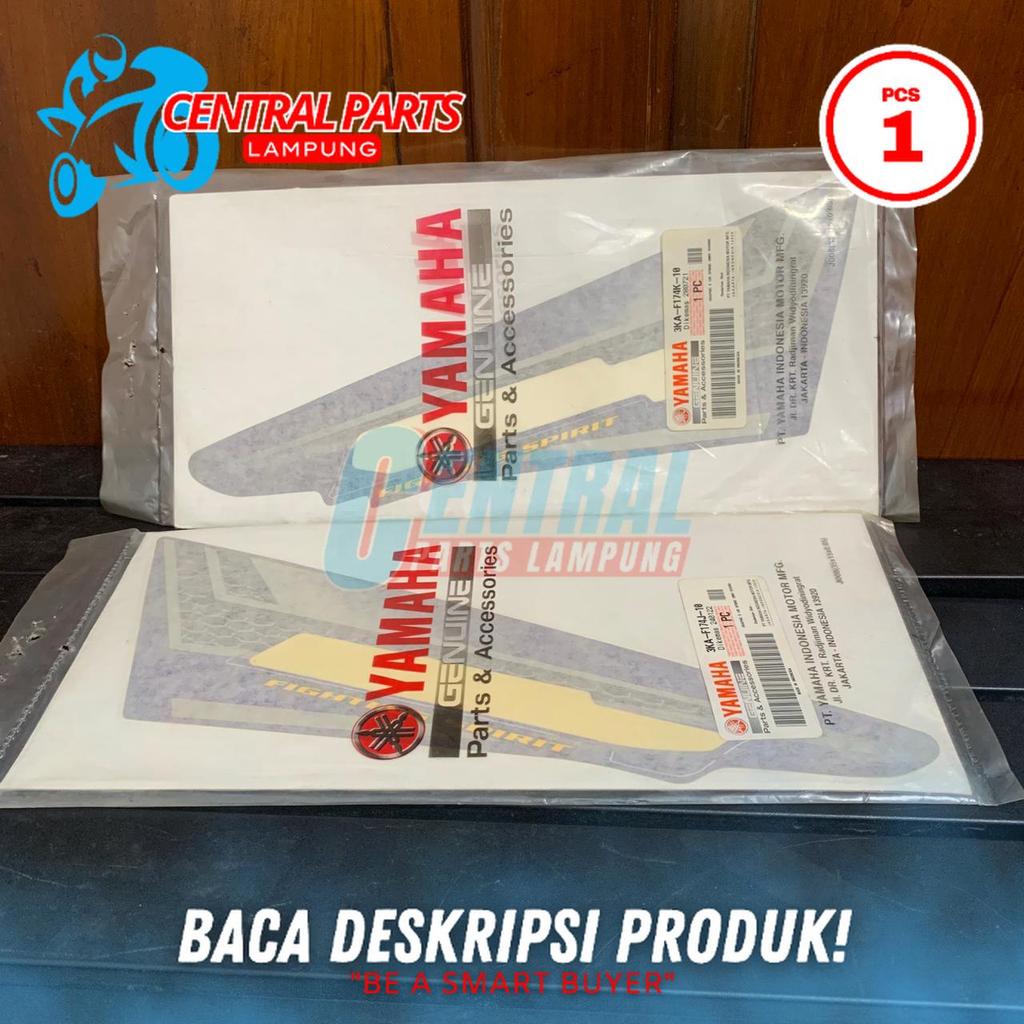 ( SATUAN) STRIPING COVER AKI RX KING 2004 BIRU ORIGINAL