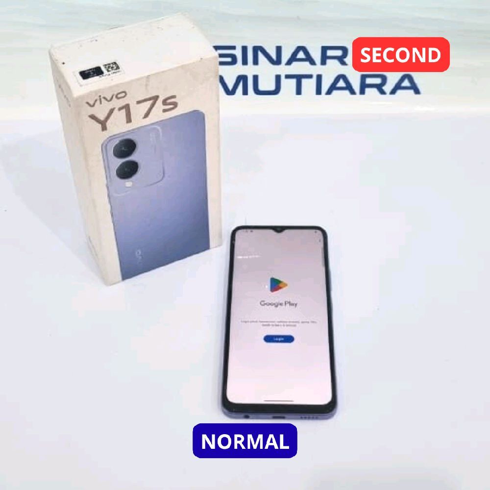 VIVO Y17S 6/128 GB HP SECOND ORIGINAL SINAR MUTIARA CELL
