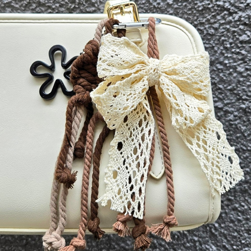 Gantungan Tas Lucu  Bag Charm Lucu Butik Nels Gantungan Tas Tali Karakter Princess Labubu Korean Aes
