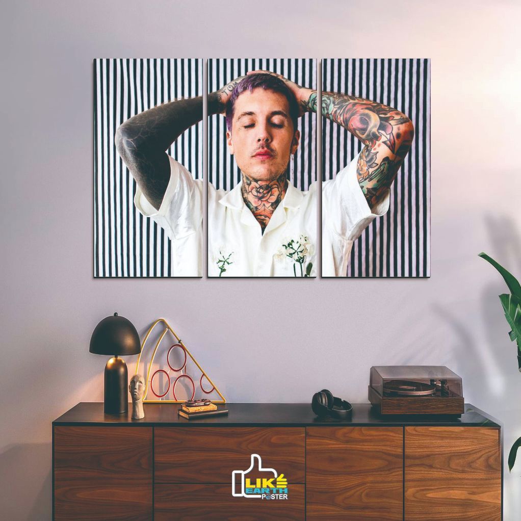 Poster bringmethehorizon  Hiasan dinding kamar Poster kayu band Bmth 1 set  Hiasan Pajangan
