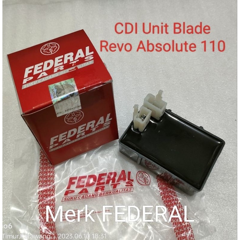 CDI Unit Blade Revo Absolute 110 Merk FEDERAL FP-30410KWB2100