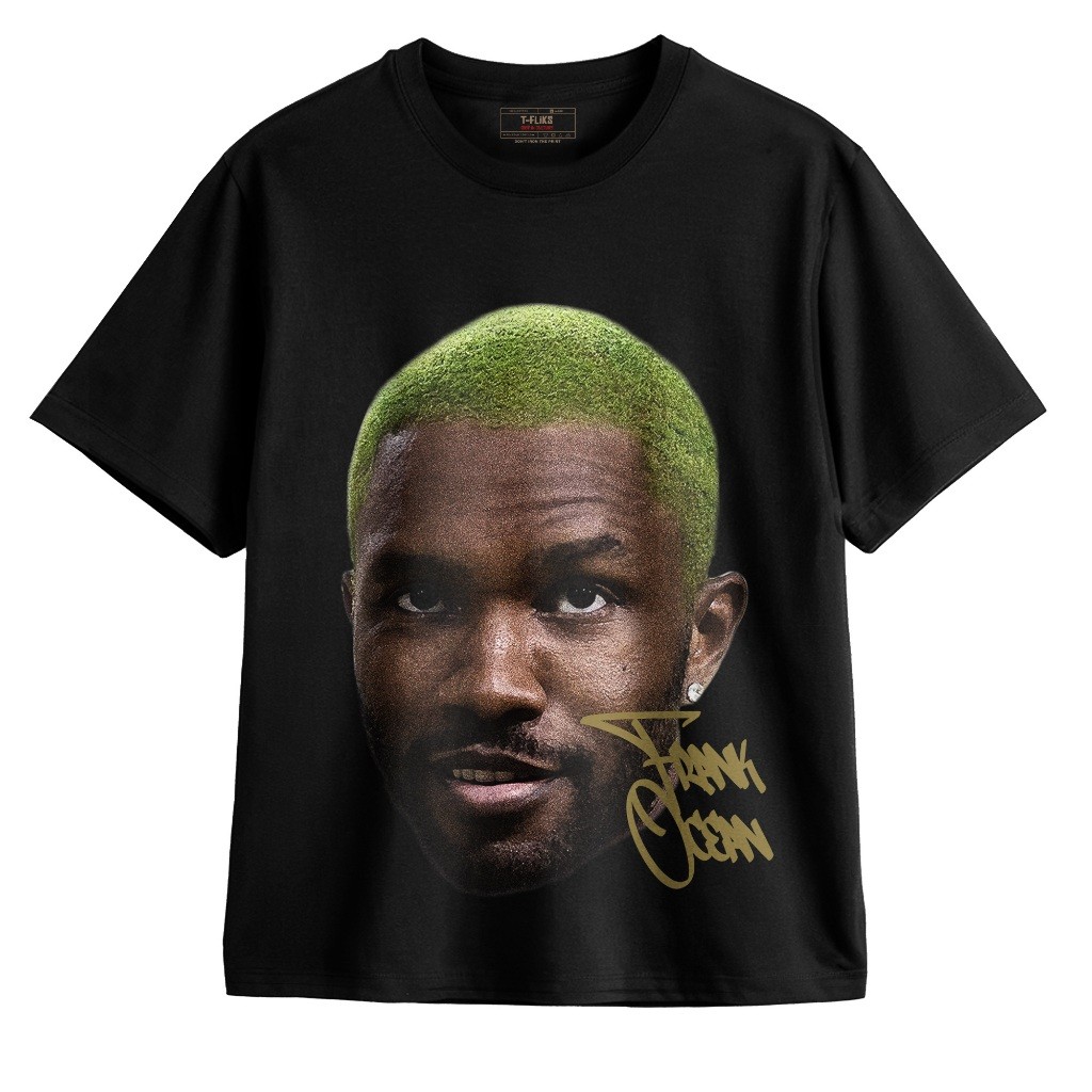 FRANK OCEAN KAOS FRANK OCEAN OVERSIZE HITAM TFLIKS