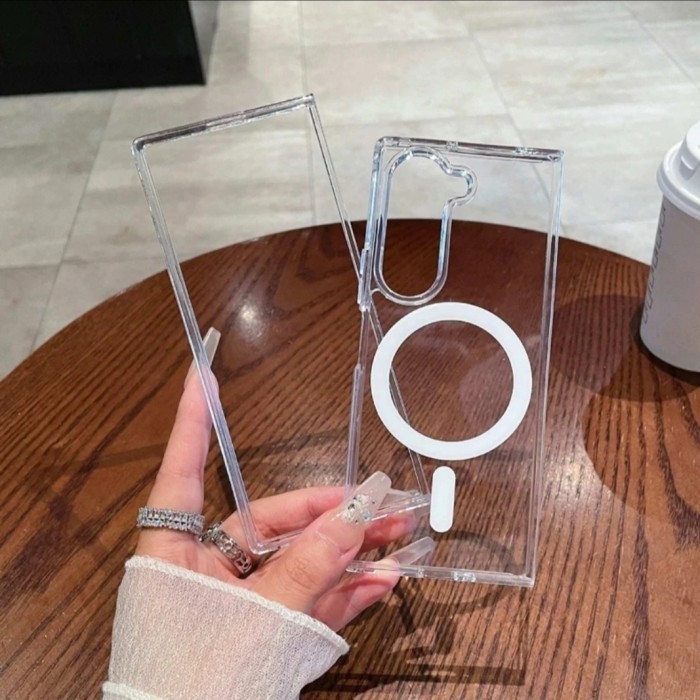 AKSESORIS COMPATIBLE FOR SAMSUNG FOLD 3 / FOLD 4 / FOLD 5 / FOLD 6 5G CASE MAGSAFE BACK COVER MAGNET